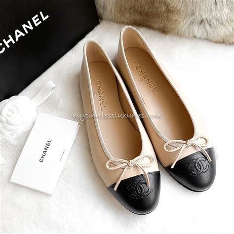 chanel ballerina flats.